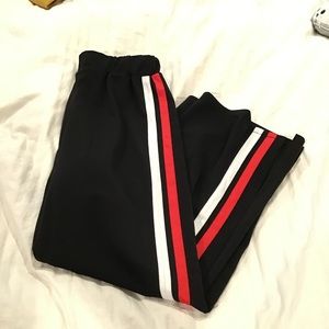 ZAFUL Wide Leg Mid Calf Pants